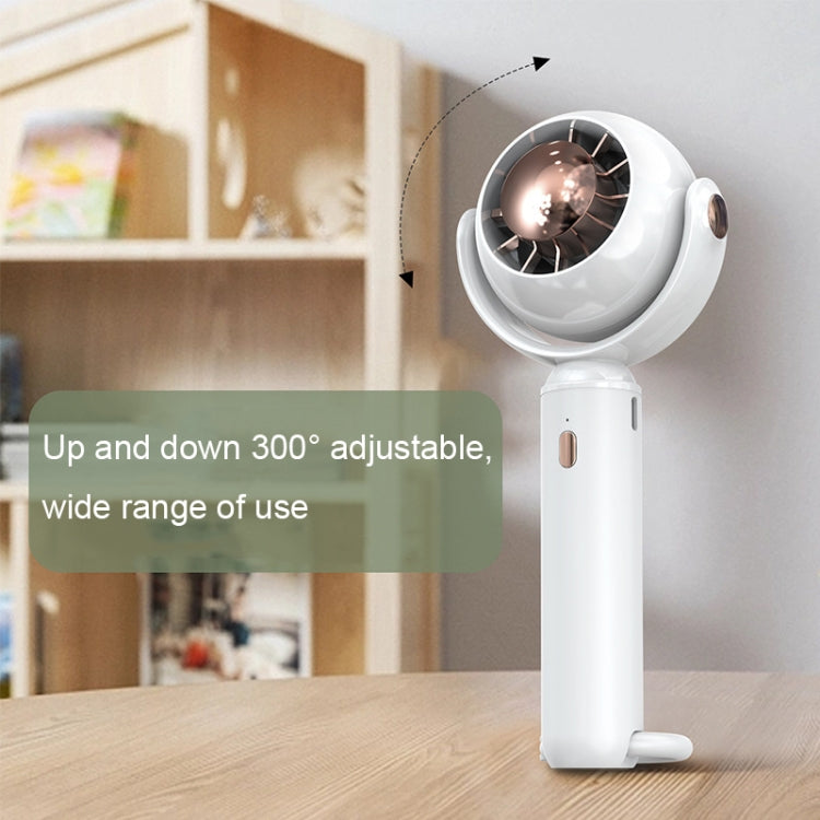 Ventilatore portatile YL-005 USB-C con moschettone e 3 velocità - immagine 6