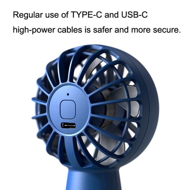 Ventilatore portatile USB con batteria integrata da 1200 o 1500 mAh - immagine 5