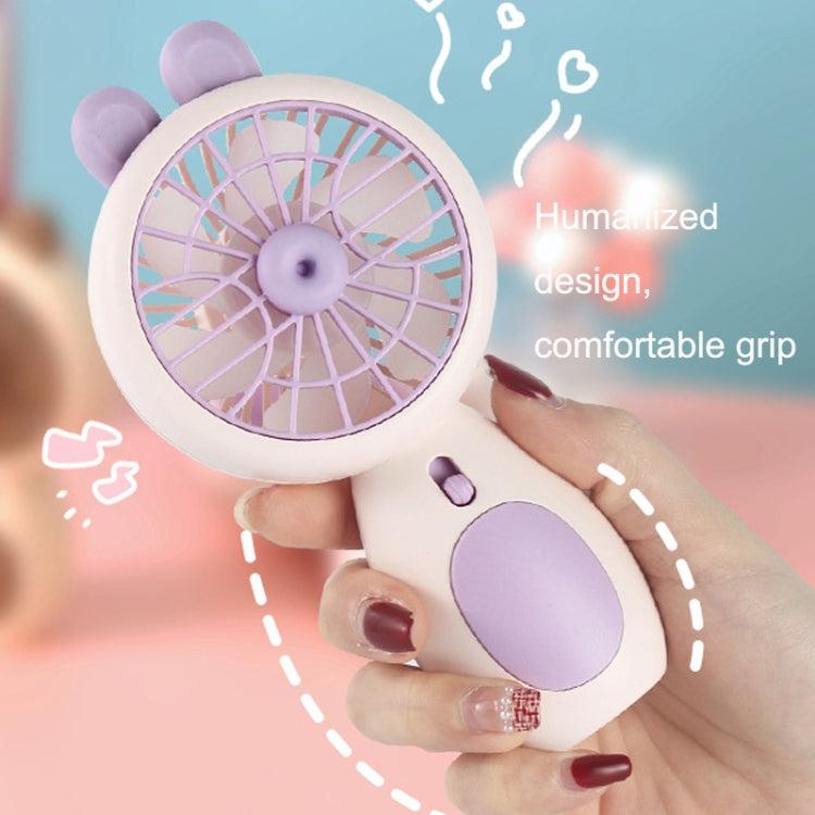 Ventilatore portatile USB con luce notturna e batteria da 250 mAh - immagine 6