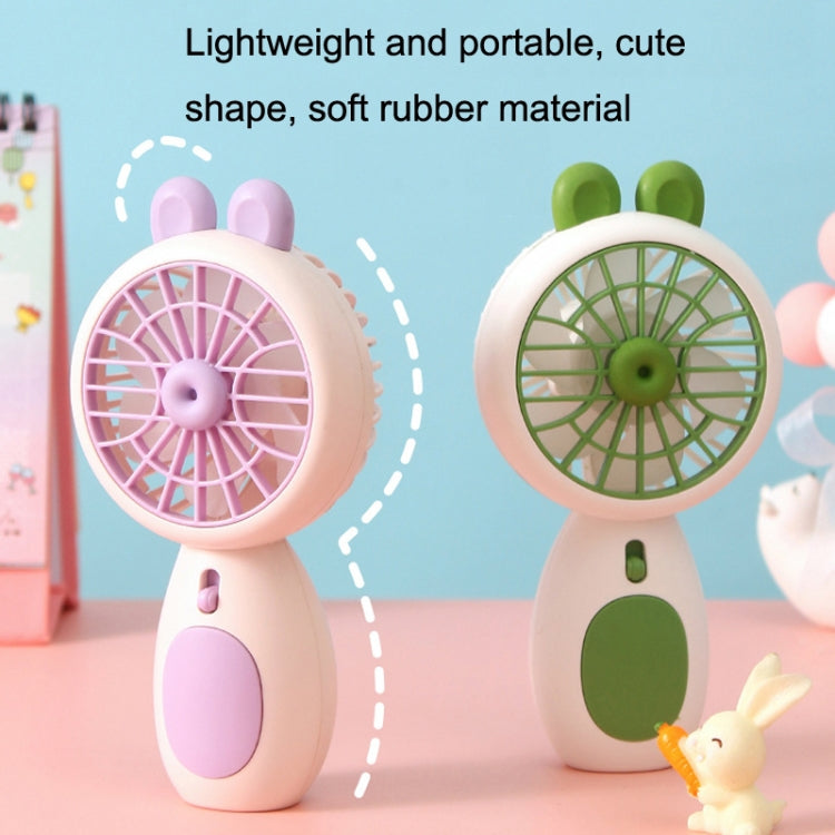 Ventilatore portatile USB con luce notturna e batteria da 250 mAh - immagine 9