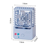 Mini ventilatore USB 820 da tavolo con luce notturna - immagine 6