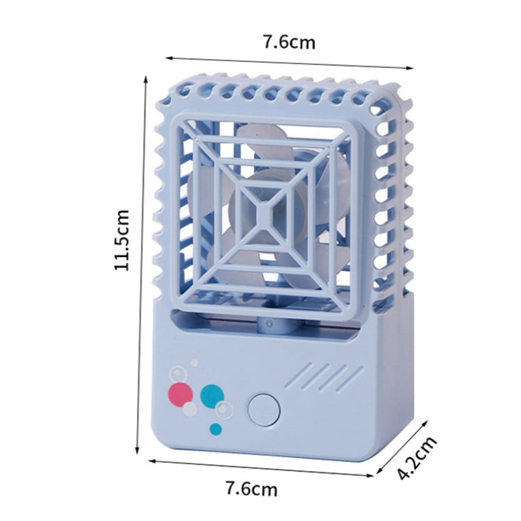 Mini ventilatore USB 820 da tavolo con luce notturna - immagine 6