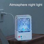 Mini ventilatore USB 820 da tavolo con luce notturna - immagine 7