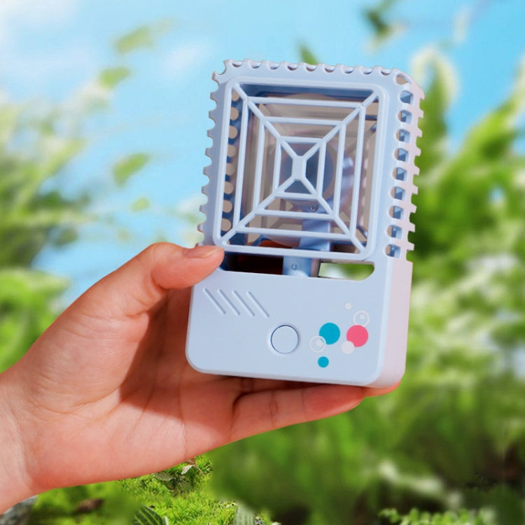 Mini ventilatore USB 820 da tavolo con luce notturna - immagine 11