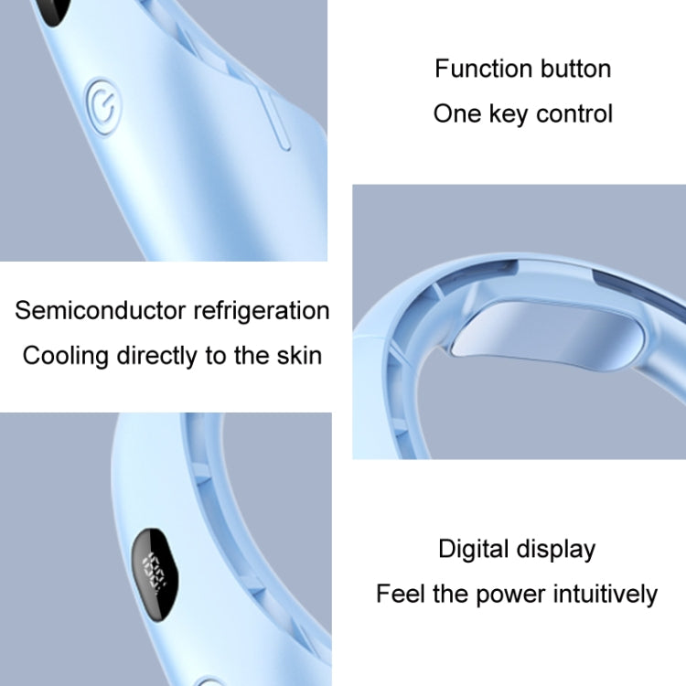 Ventilatore da collo senza pale con batteria 4000 mAh - immagine 3