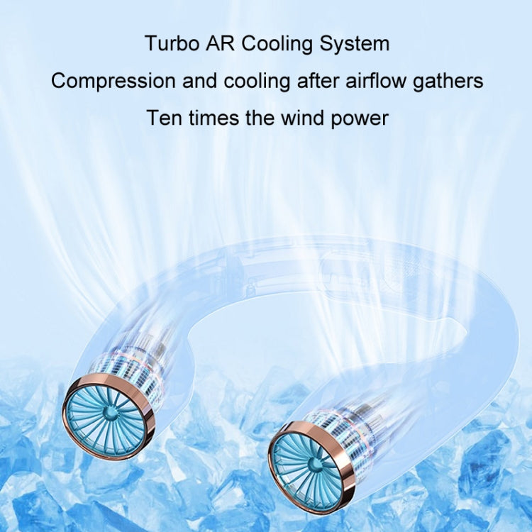 Ventilatore da collo senza pale con batteria 4000 mAh - immagine 6
