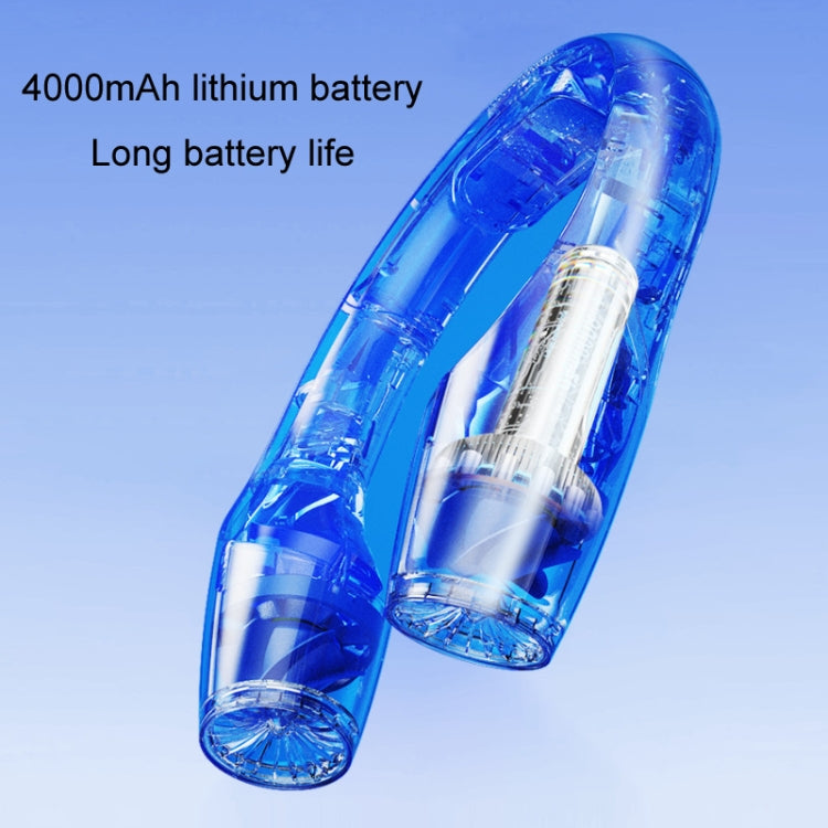 Ventilatore da collo senza pale con batteria 4000 mAh - immagine 8