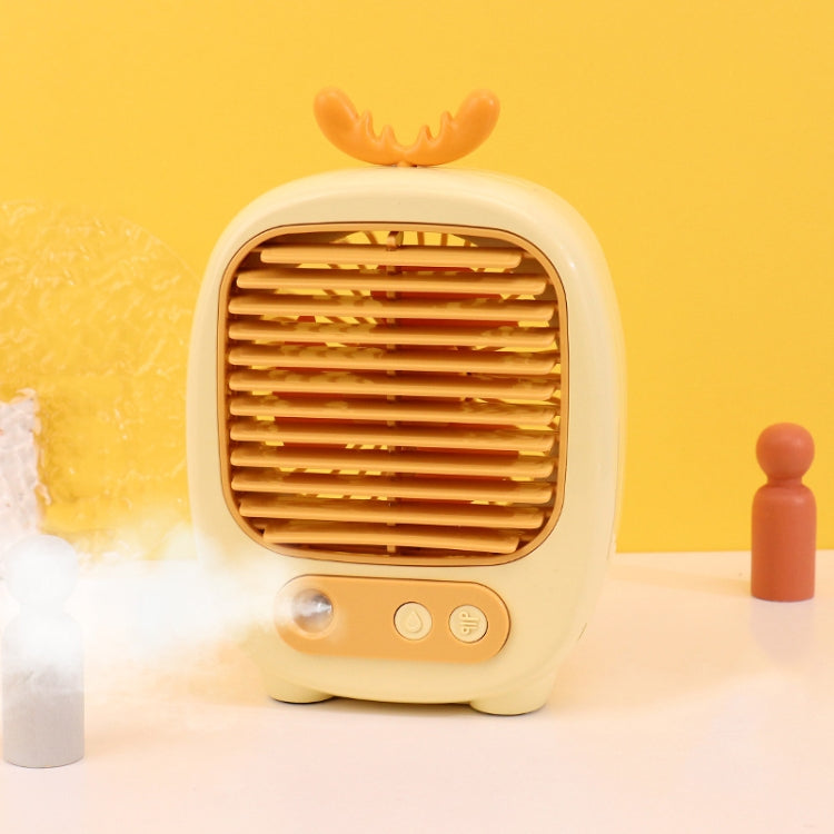 Ventilatore umidificatore da tavolo USB con spray e 3 velocità - immagine 8