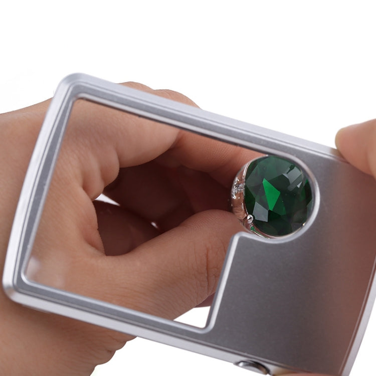 Lente d'ingrandimento portatile LED 3X e 6X, set da 2 pezzi - immagine 6