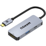 Docking station USB 3.0 Tipo-C PD100W QGeeM UH03-1