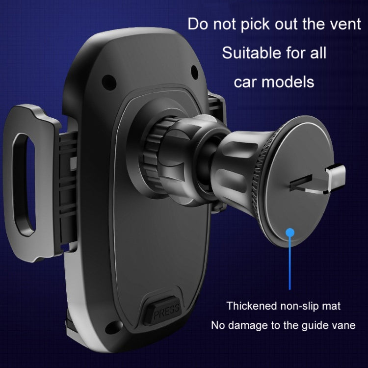 Supporto auto a gancio per smartphone 4-7 pollici