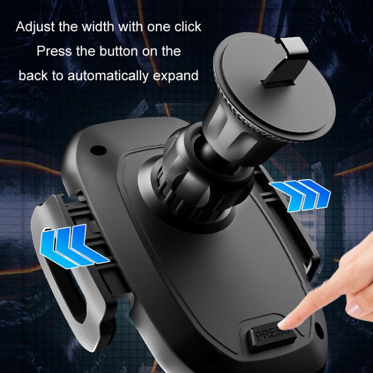 Supporto auto a gancio per smartphone 4-7 pollici