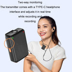 Microfono wireless APEXEL APL-MIC009 con cancellazione rumore