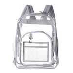 Zaino impermeabile trasparente in PVC per scuola