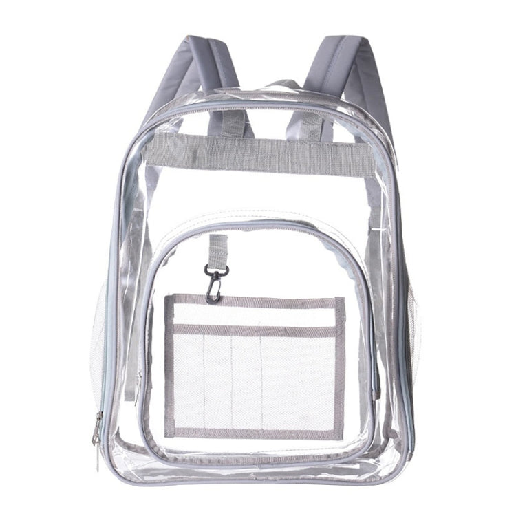 Zaino impermeabile trasparente in PVC per scuola