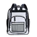 Zaino impermeabile trasparente in PVC per scuola