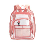 Zaino impermeabile trasparente in PVC per scuola