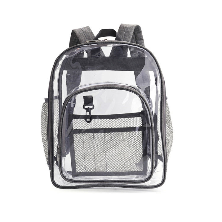 Zaino impermeabile trasparente in PVC per scuola