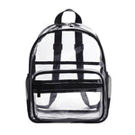 Zaino impermeabile trasparente in PVC per scuola