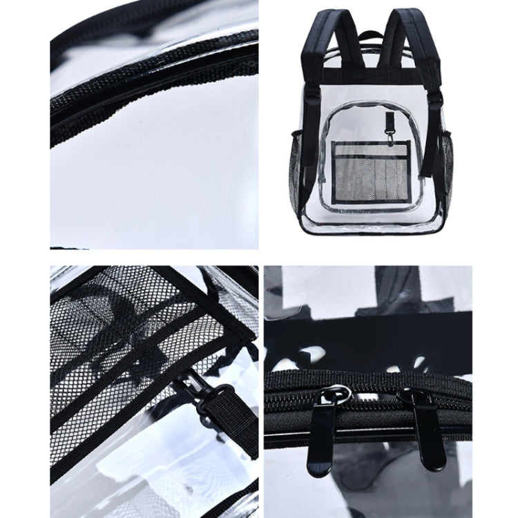 Zaino impermeabile trasparente in PVC per scuola