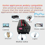 Convertitore di potenza inverter onda sinusoidale 500W 12V-220V