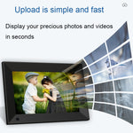 Cornice digitale Wi-Fi 10,1 pollici con touch screen IPS e sensore - immagine 5