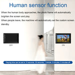 Cornice digitale Wi-Fi 10,1 pollici con touch screen IPS e sensore - immagine 6