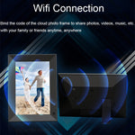 Cornice digitale Wi-Fi 10,1 pollici con touch screen IPS e sensore - immagine 7
