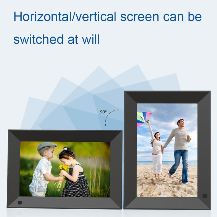 Cornice digitale Wi-Fi 10,1 pollici con touch screen IPS e sensore - immagine 8