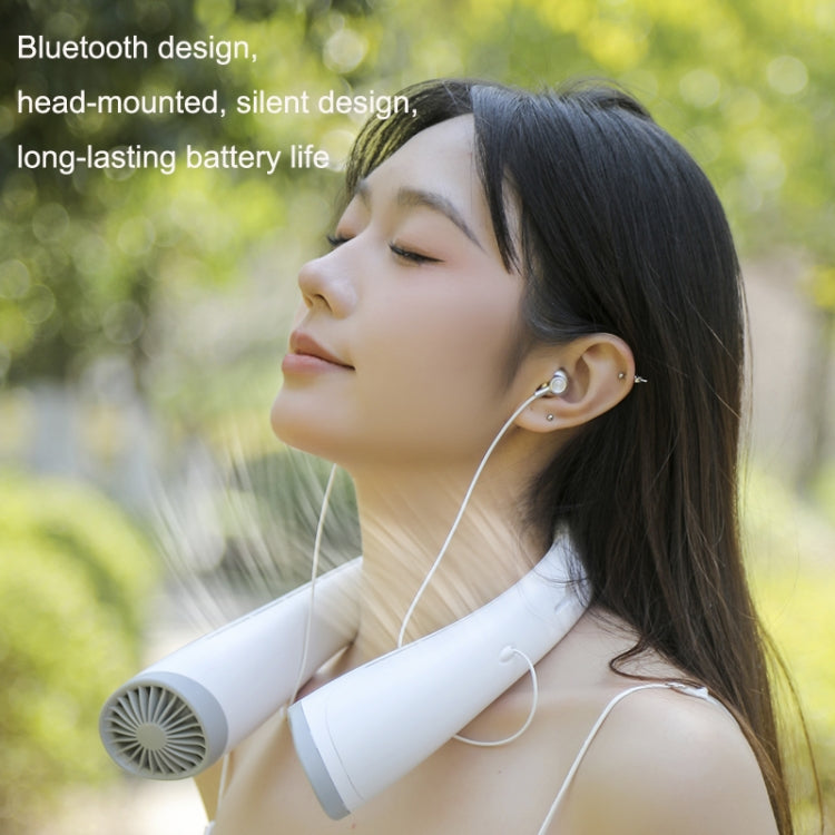 Ventilatore da collo Bluetooth con batteria da 4000 mAh - immagine 10