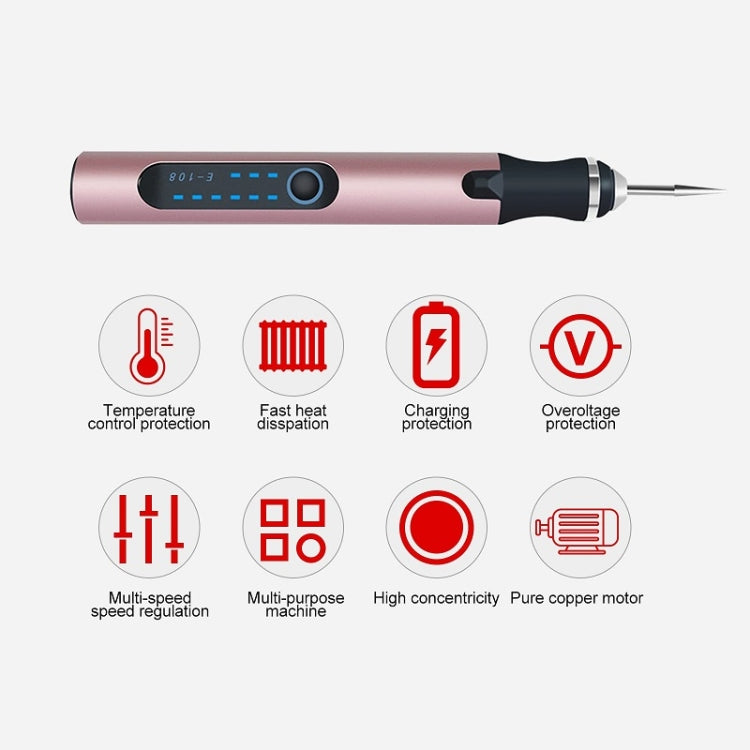 Mini penna trapano elettrico 2,35 mm 38 pezzi