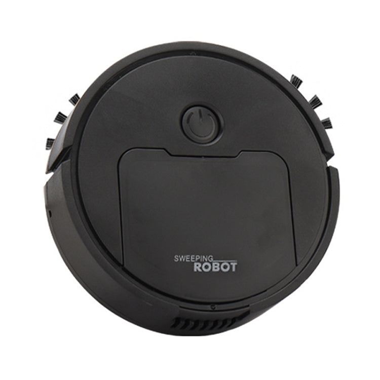Robot aspirapolvere mini 3 in 1 con ricarica USB, nero