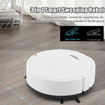 Robot aspirapolvere mini 3 in 1 con ricarica USB, nero - immagine 3