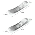 Smerigliatrice manuale per aglio in acciaio inox 430