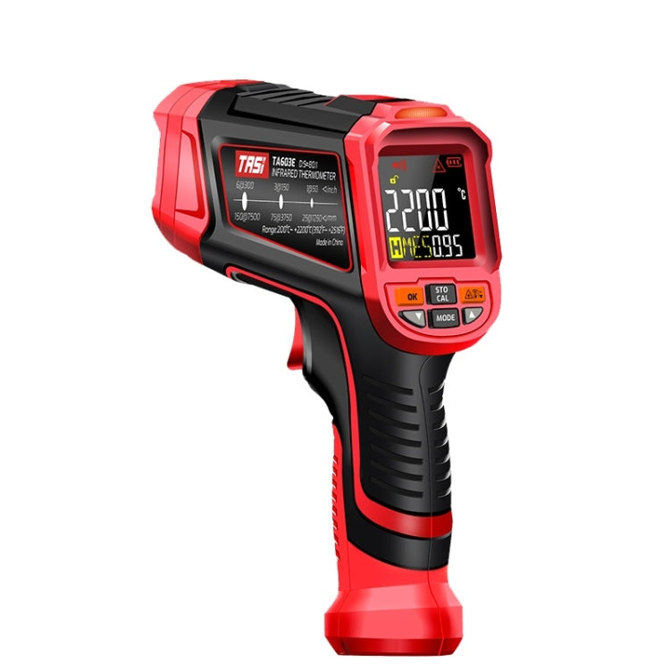Termometro a infrarossi industriale TASI TA603A-E, fino a 2200 °C - immagine 5