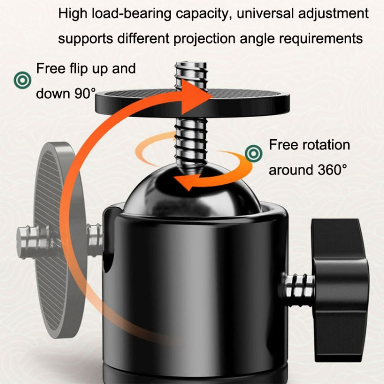 Staffa fissa da tavolo per proiettore in acciaio, 30 cm - immagine 7