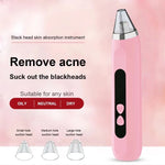 Aspiratore viso per punti neri con 3 livelli e testine - immagine 4