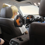 Ventilatore doppia testa USB per sedile posteriore auto