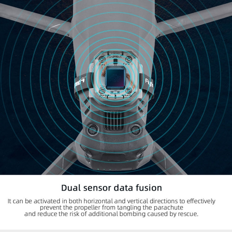 Paracadute di sicurezza per DJI Mavic Air 2 e Mavic 3