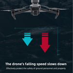 Paracadute di sicurezza per DJI Mavic Air 2 e Mavic 3