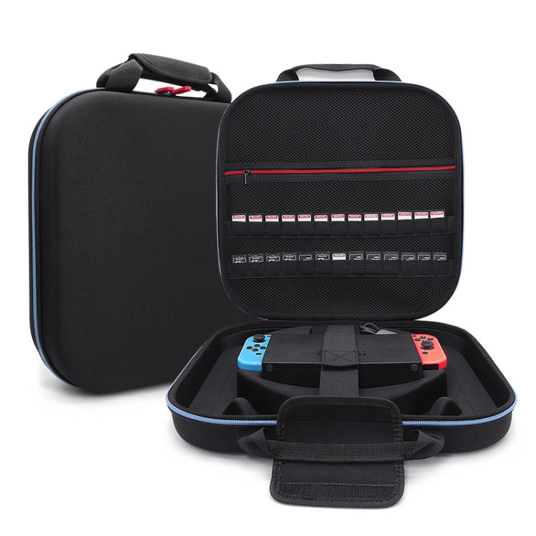 Custodia rigida doppia per Nintendo Switch e anelli fitness