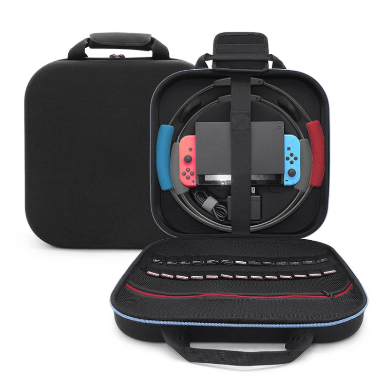 Custodia rigida doppia per Nintendo Switch e anelli fitness