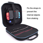 Custodia rigida doppia per Nintendo Switch e anelli fitness