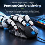 Inphic W1 Backlit 6-Button Silent Wired Mouse Gaming Mouse