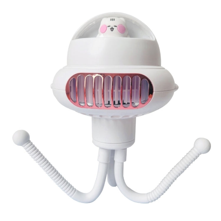 Ventilatore portatile per passeggino con testa agitante
