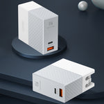 Caricabatterie universale 65W USB-C e USB-A per tablet e smartpho