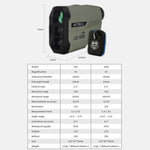 Telemetro da golf ARBULL LS-1000 con altimetro e goniometro