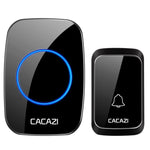 Campanello wireless musicale impermeabile CACAZI A06-DC