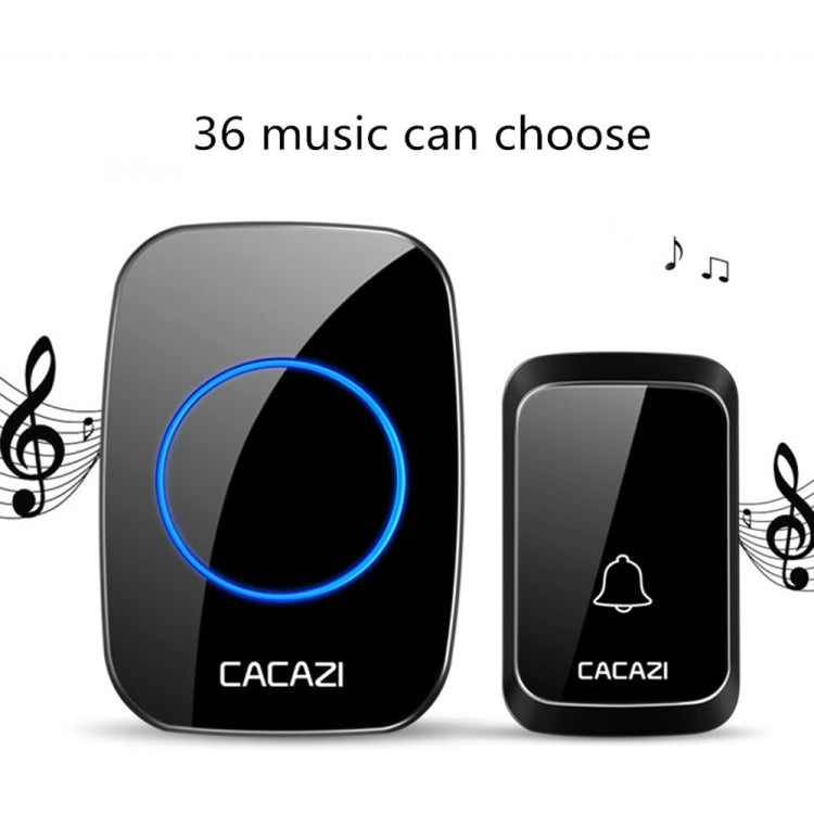 Campanello wireless musicale impermeabile CACAZI A06-DC
