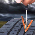 Set 10 strisce adesive per riparazione pneumatici auto e moto